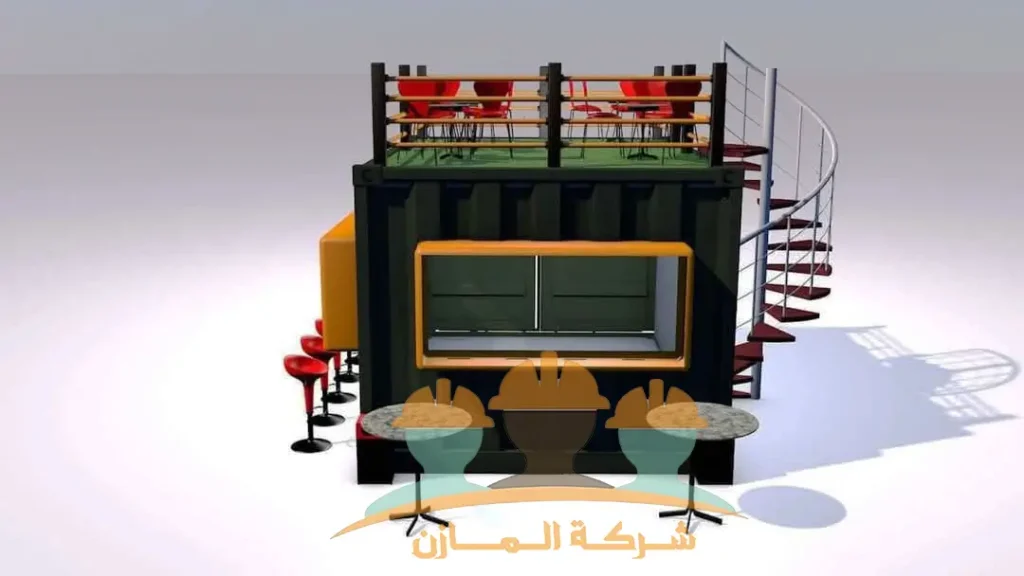 كرفانات مطاعم للبيع - كرفان مطعم للبيع - كشك كرفان للبيع - كيوسك للبيع -