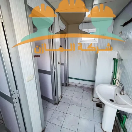 كرفانات حمامات للبيع - كرفانات متنقلة للبيع - كرفان حمام - وحدة حمامات للبيع